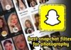 best snapchat filters for photography